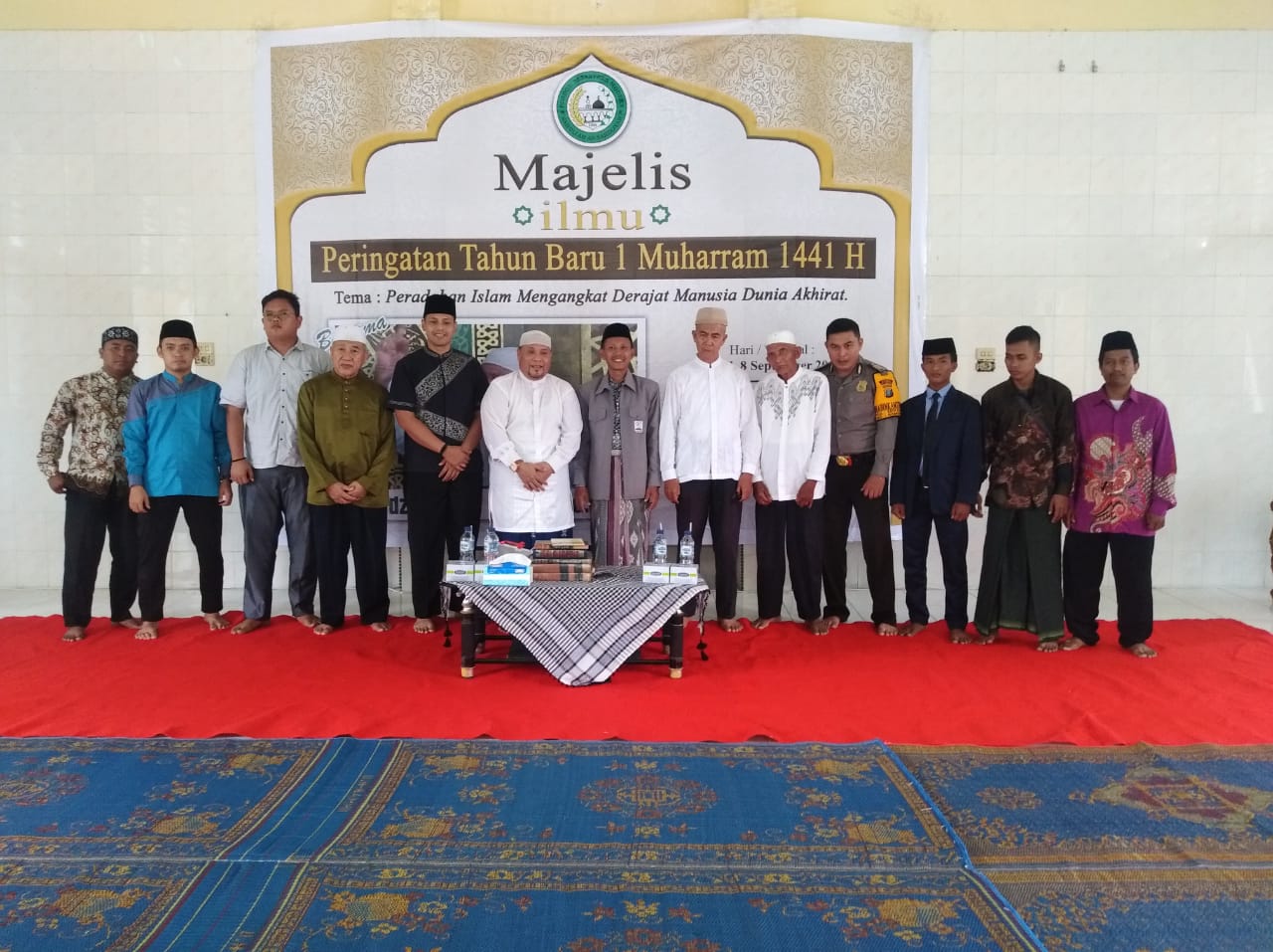 Dihadiri Wadanyon Armed 2, Perayaan Tahun Baru Islam 1441 H di Ponpes Saifullah Diisi Dengan Majelis Ilmu