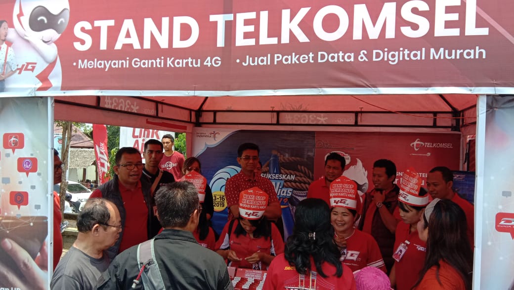 Telkomsel Ikut Sukseskan Sail Nias 2019, Jaringan Berkualitas di 118 BTS, 601 Outlet Layanan Wisatawan