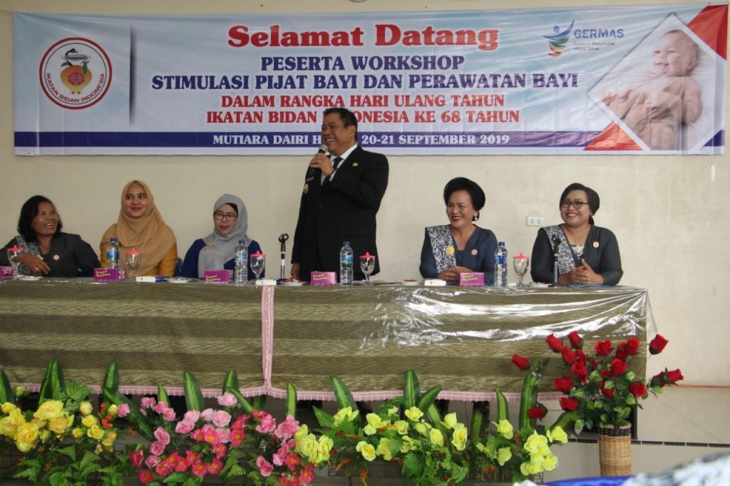 Hadiri HUT IBI ke-68,  Bupati Berpesan Agar Bidan Timba Ilmu Lagi