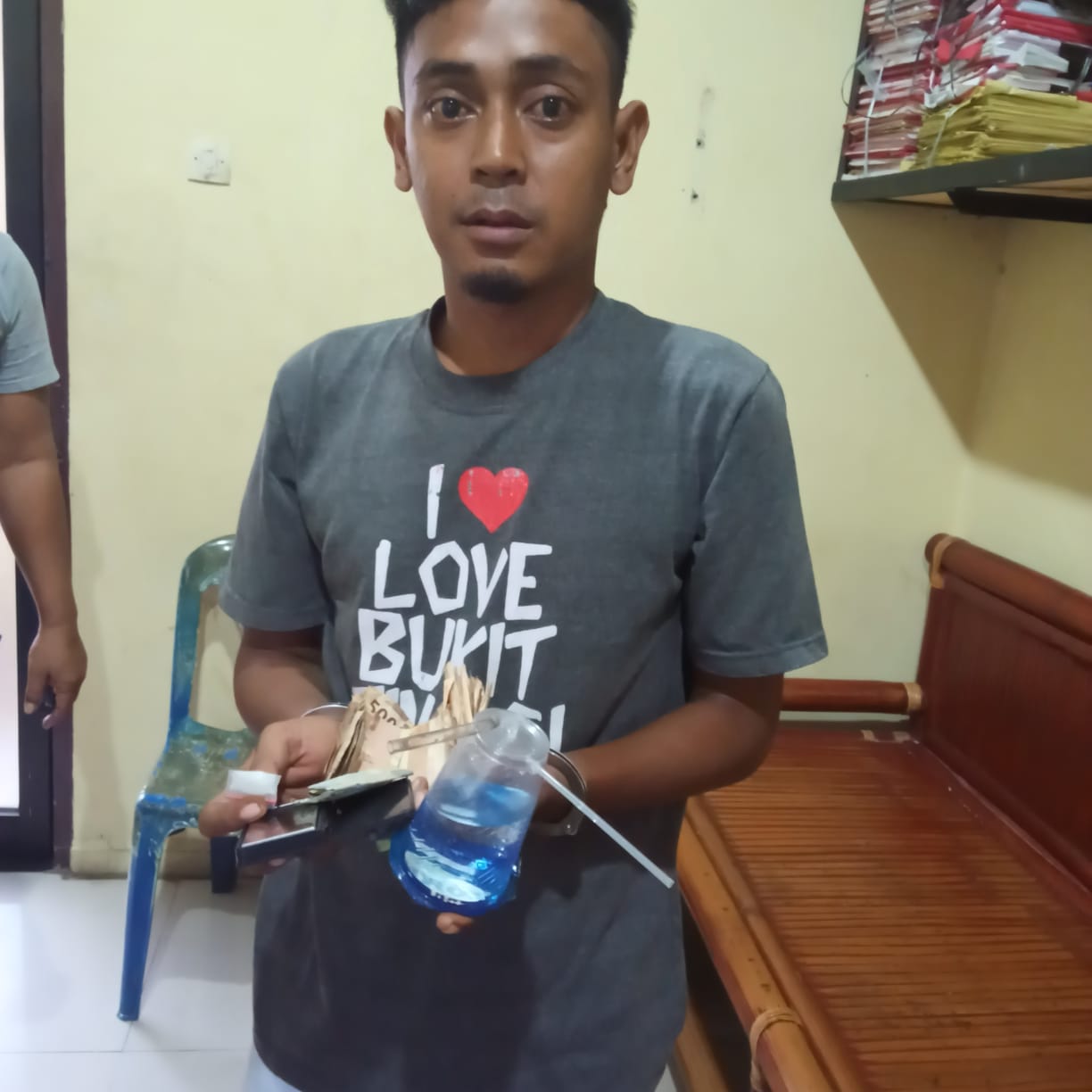 Pegasus Reskrim Medan Area Ringkus Seorang Pengedar Shabu Jalan Pelajar Gg Darmo