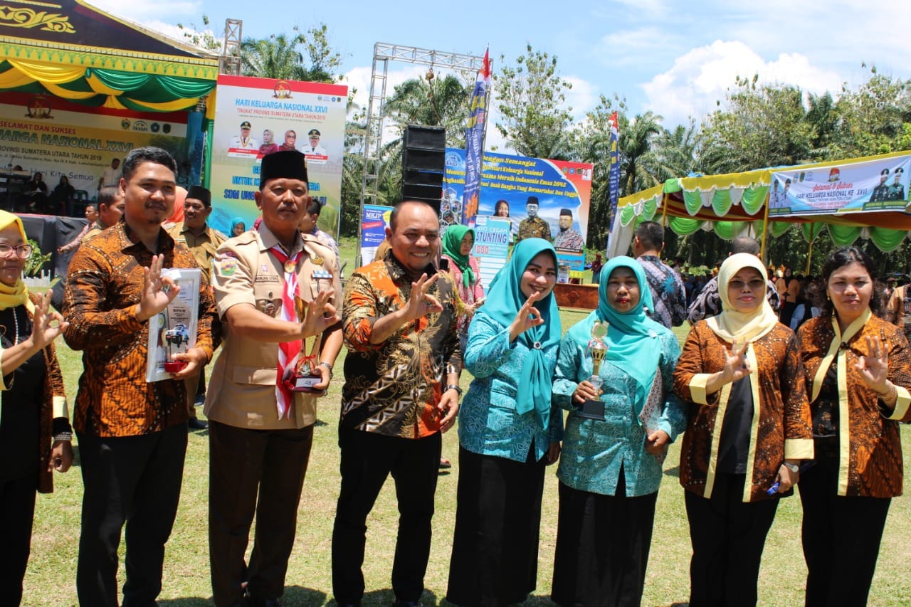 Kabupaten Labuhanbatu Juara I Mitra Kerja Mupen KB Tingkat Provinsi Sumatera Utara