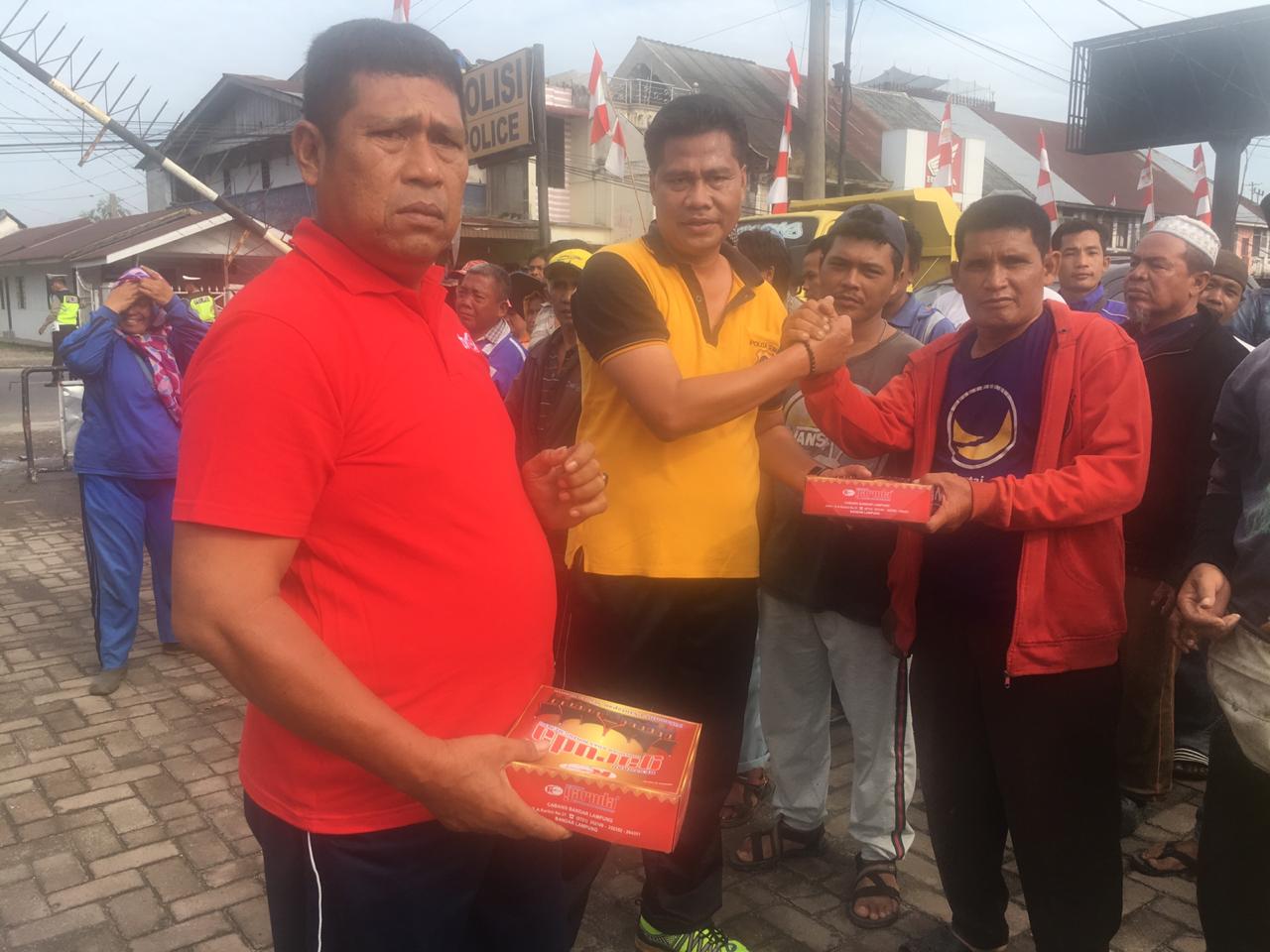 Poldasu Jumat Barokah di Wilkum Polsek Pancur Batu