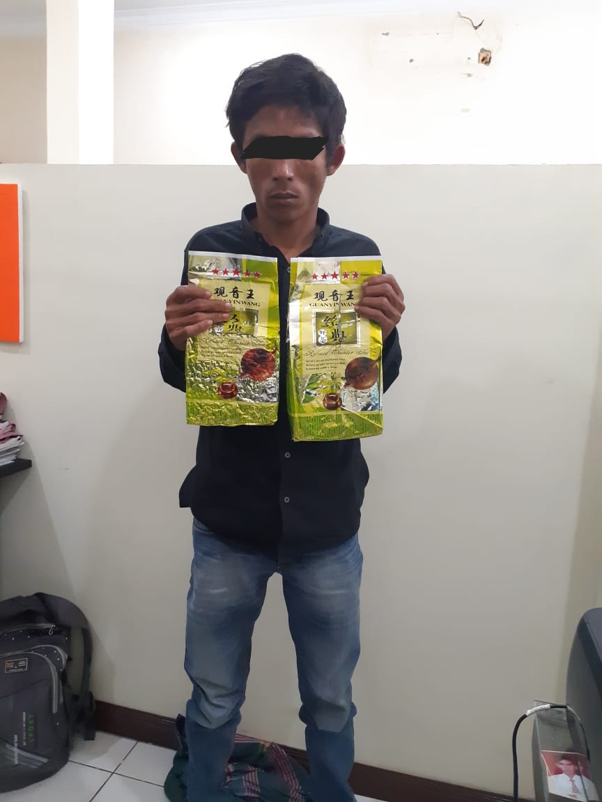 Polda Sumut Ringkus Kurir Narkoba Warga Bandung Dari Hotel Hawai Padang Bulab, BB 2 Kg Shabu