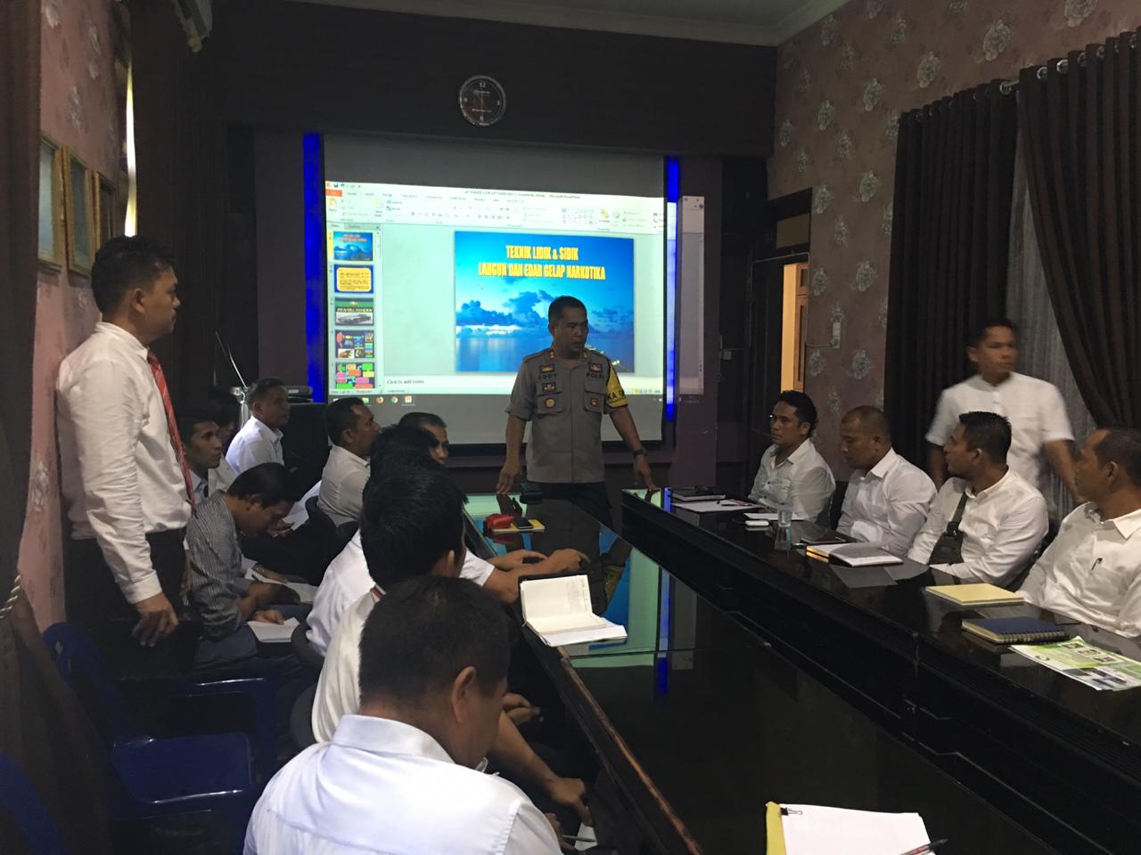 Kapolres Deliserdang AKBP Eddy Suryantha : Penyidik Reskrim Harus Profesional