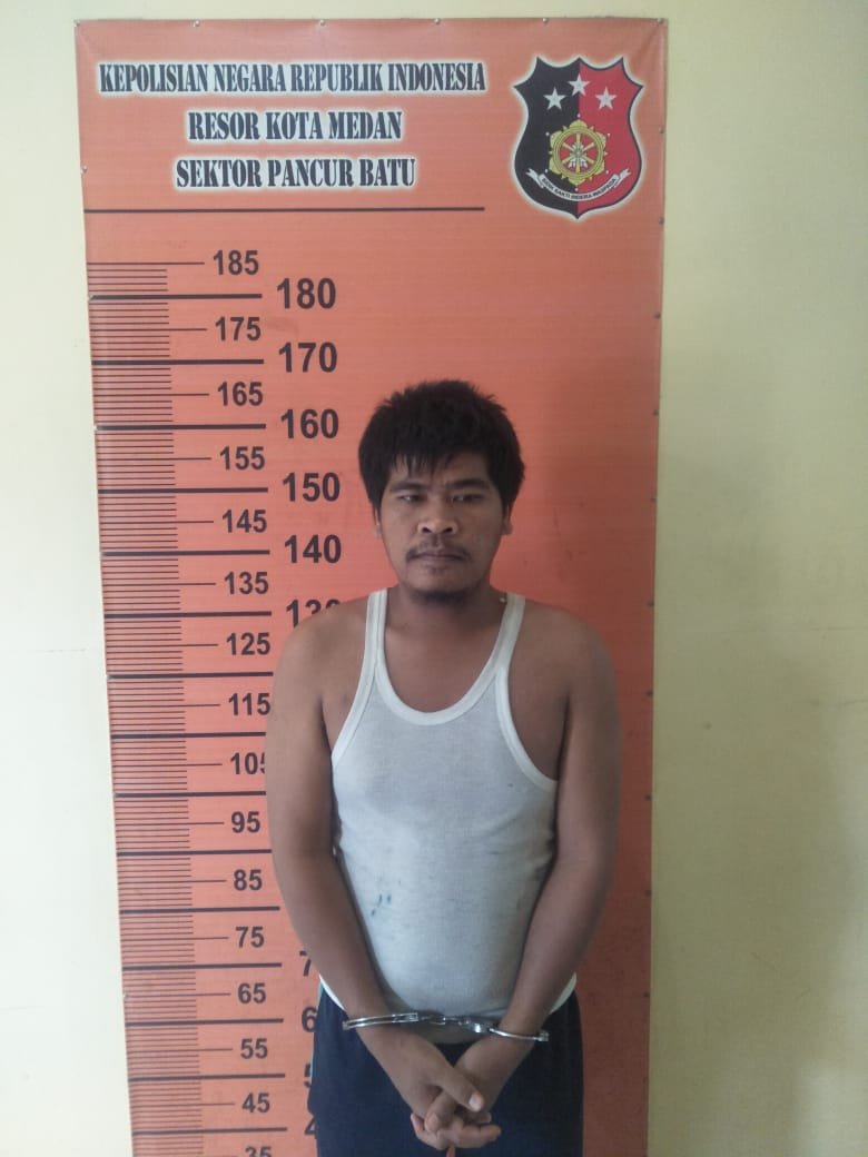 Timpuk Istri Dengan Sendal, Suami Dijemput Tim Pegasus Pancurbatu