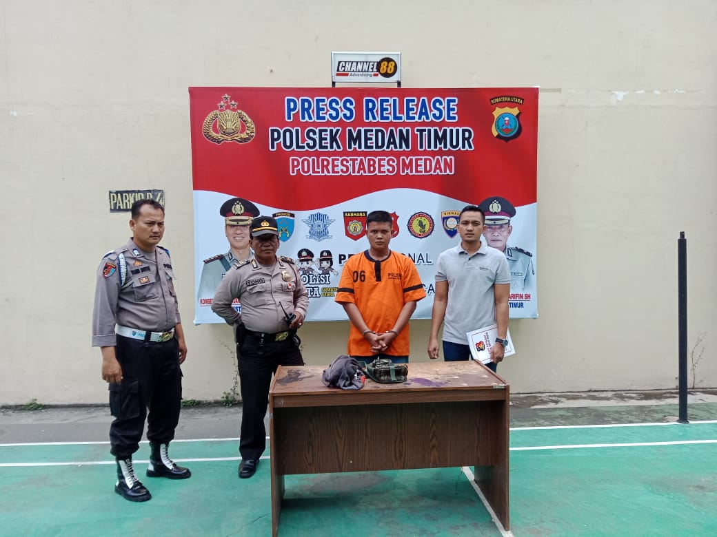 CCTV Parkiran UMSU Hantarkan Pelaku Curanmor Nginap di Hotel Prodeo