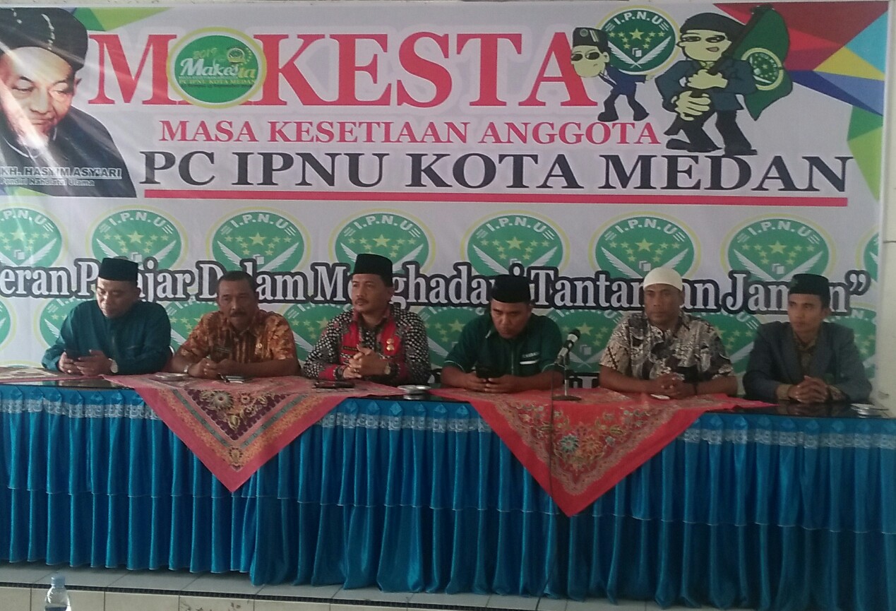 PC IPNU Medan Gelar Makesta