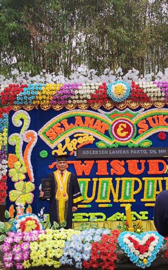 Kanit Medan Area Iptu Adlersen Lambas Parto Tambunan SH MH Raih Gelar S2