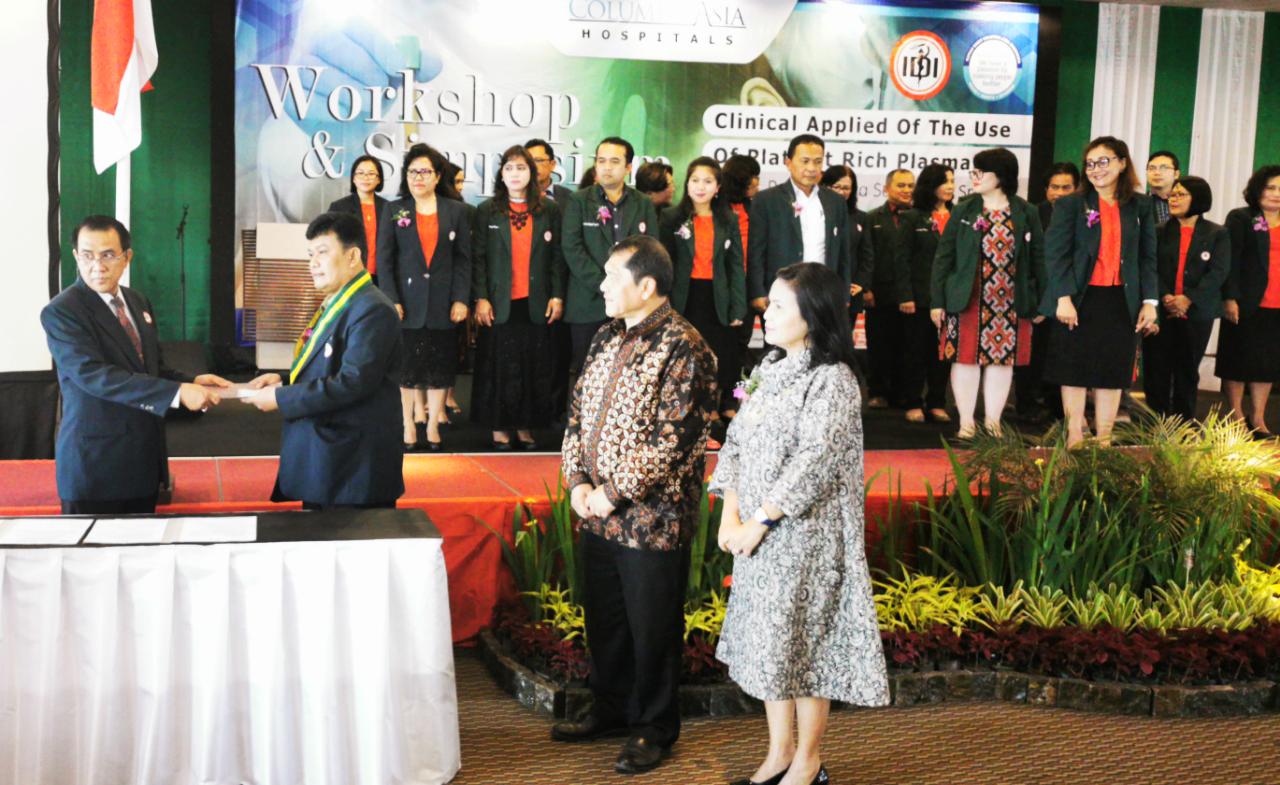 GDr Herman Bangun ketua IDI Kabupaten Karo