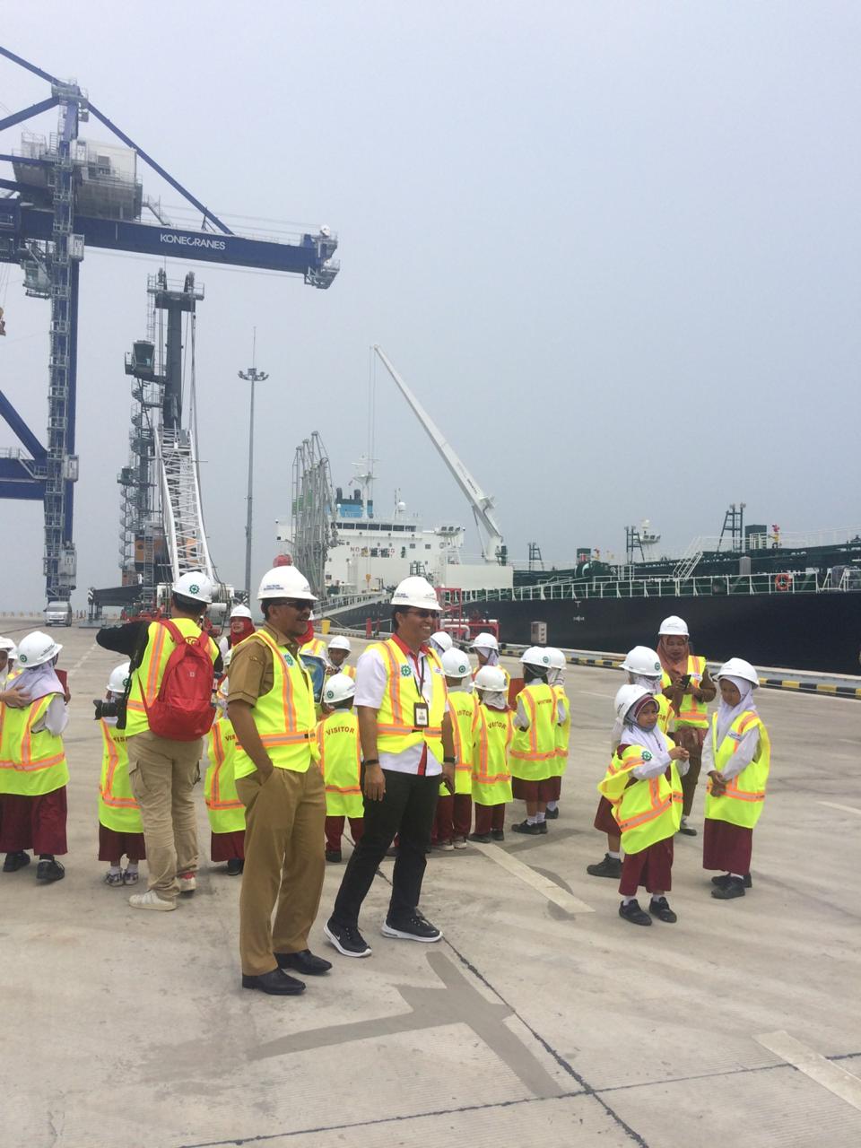 Pemkab Batu Bara - Pelindo I Kuala Tanjung kerjasama, Ilyas : Pelindo 1 Kenalkan Pelabuhan Pada Anak SD