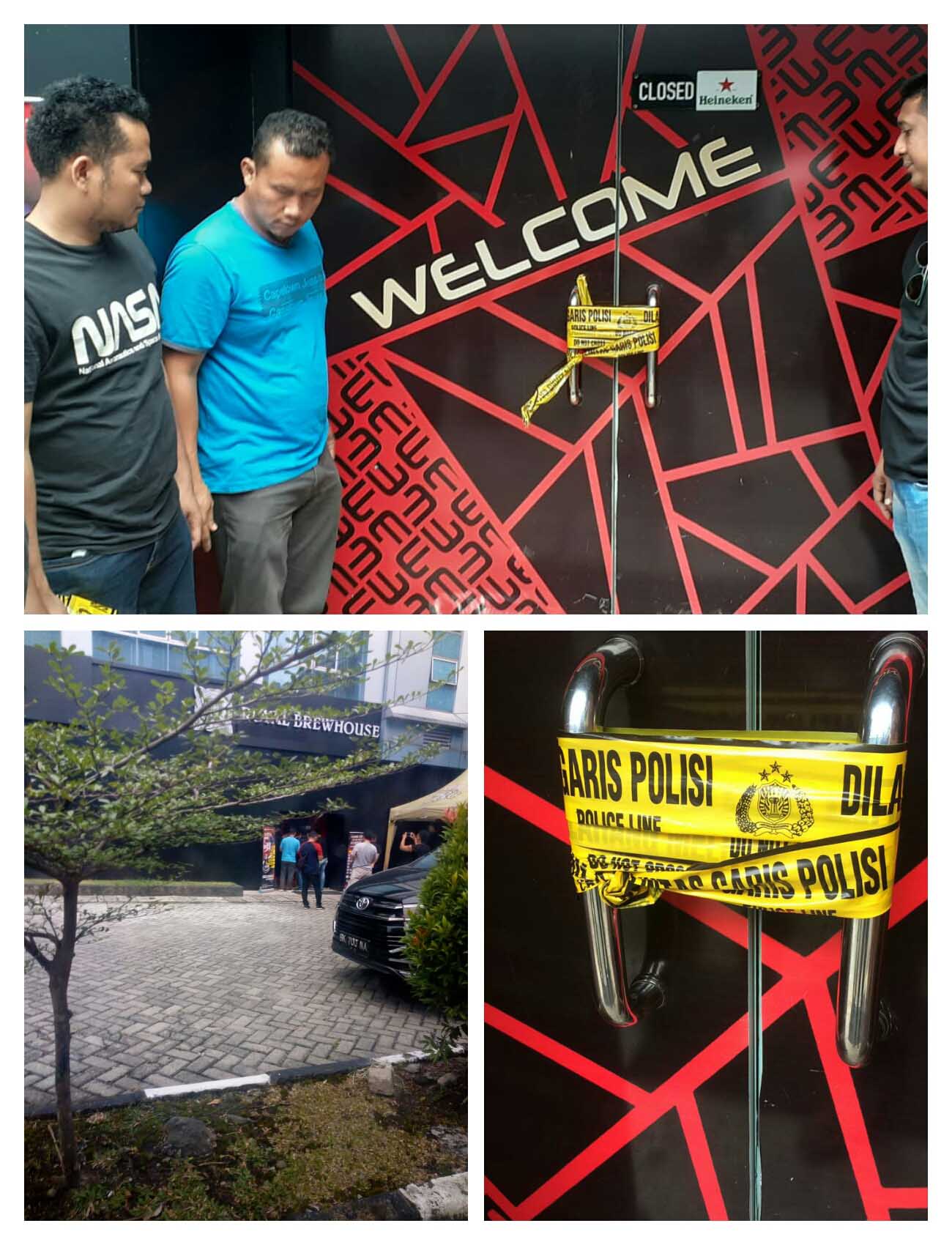 Lokasi Hiburan Malam di Kompleks CBD Digrebek Tim Narkoba Poldasu, Direktur Karaoke Electra Resmi Ditahan