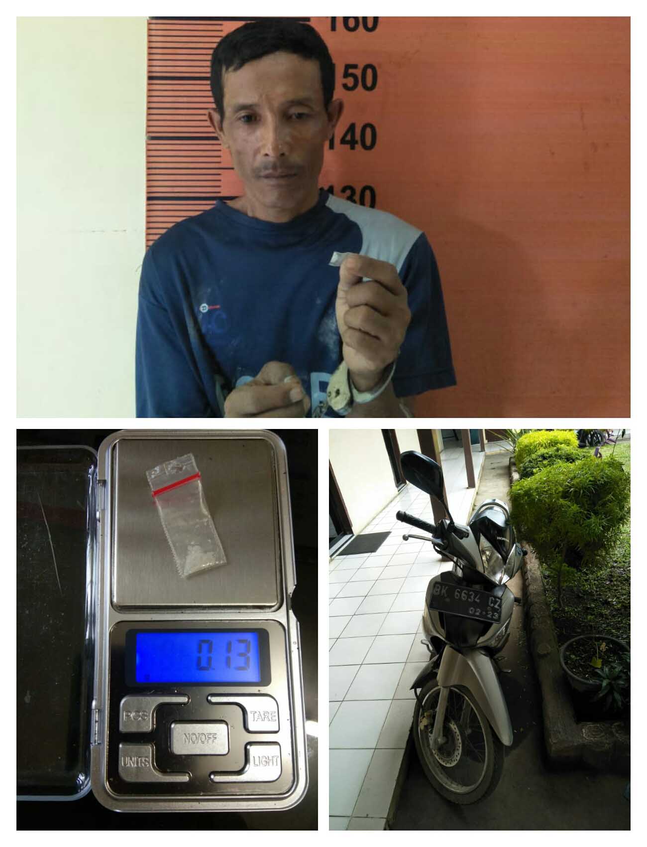 Dicurigai Bawa Shabu, Masdaryanto Terpegang Pegasus Unit Reskrim Pancur Batu