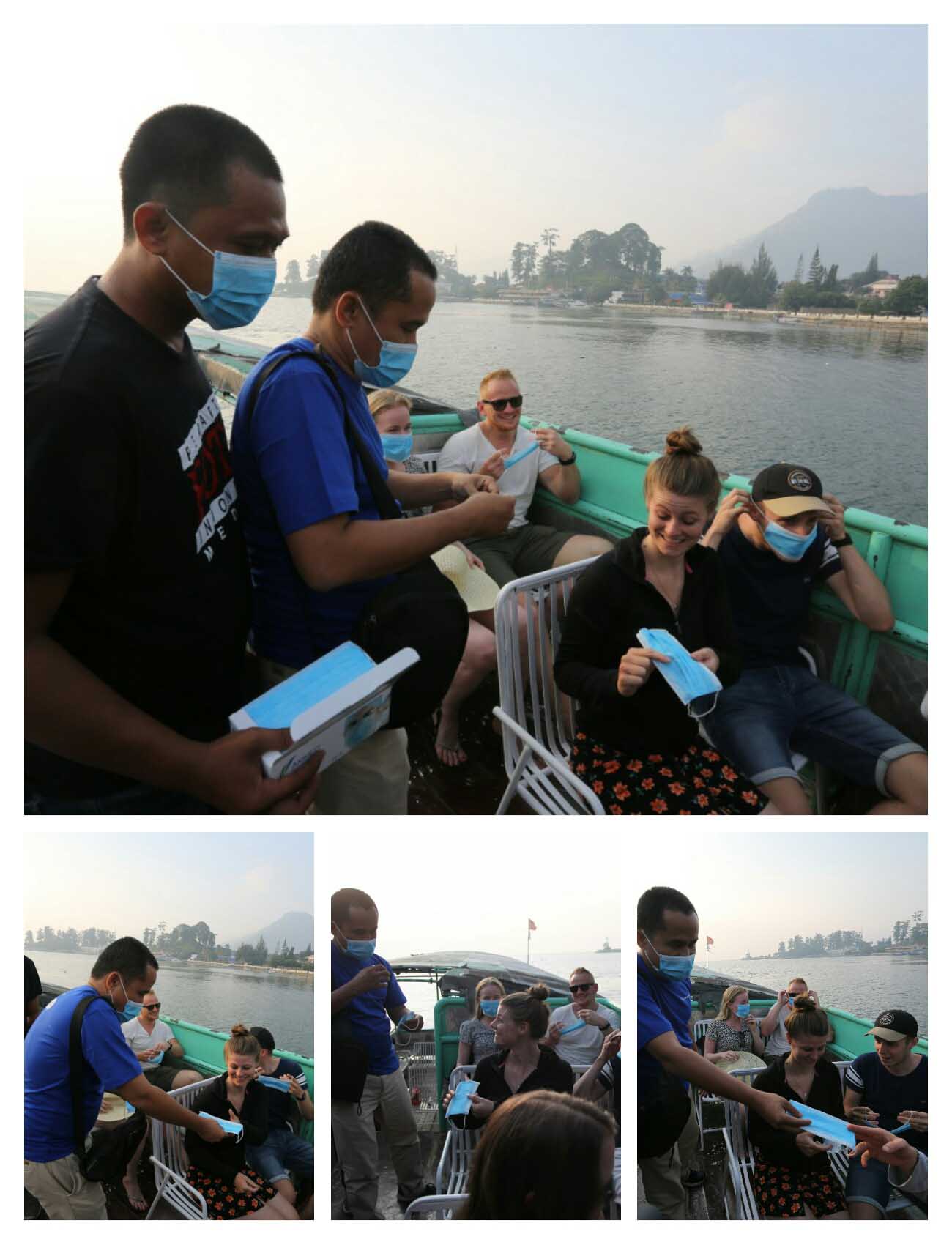 Bahaya Kabut Asap, XL Axiata dan PFI Medan Bagikan Masker Gratis