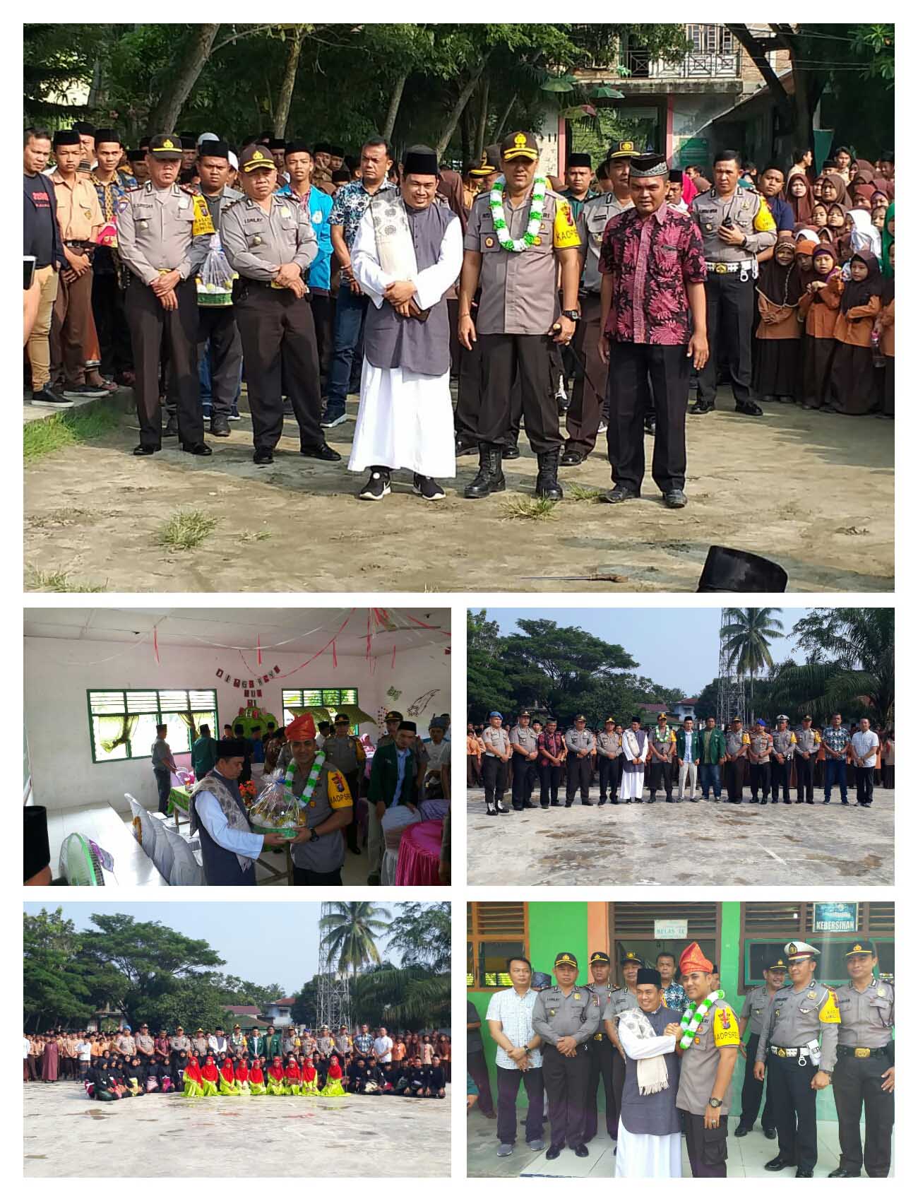 Kapolres Tanjungbalai Silaturahmi dengan PD dan Pelajar Pesantren Alwasliyah