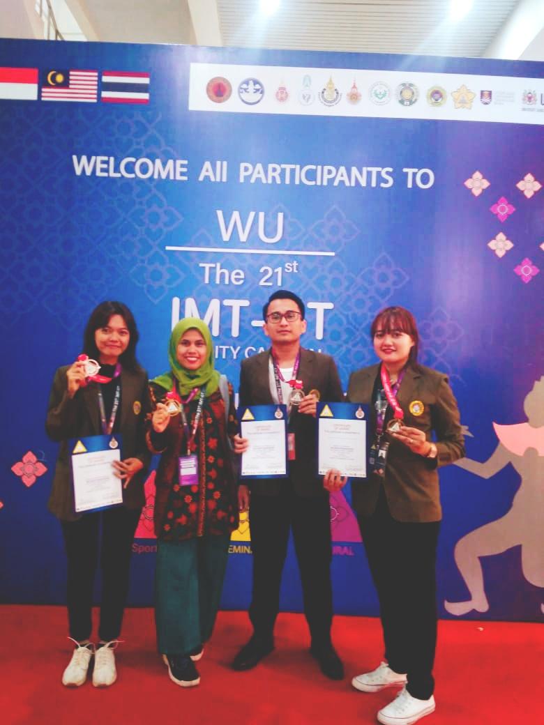 Kontingen ITM Juara I Foteminar Mix Grup di IMT-GT 2019