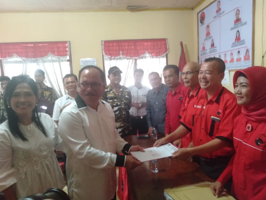 Ir Asner Silalahi MT Mendaftar Ke PDIP