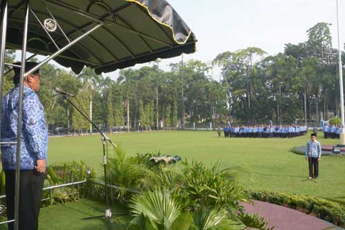 Upacara Peringatan Hari Kesadaran Nasional di Deli Serdang,  Wabup HMA Yusuf Siregar: ASN Penggerak Mesin Birokrasi