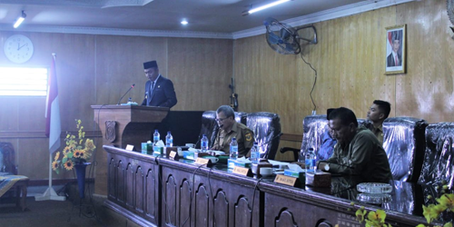 Wabup Dairi Sampaikan Nota Jawaban Atas Pemandangan Umum, Â Penerima Manfaat Belum melek Teknologi Harus Sosialisasi