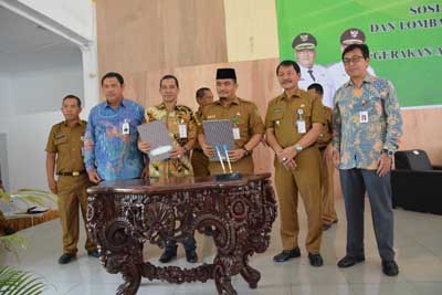 OJK Regional 5 Sumbagut Sosialisasi SIMPEL,  Dinas Pendidikan dan Bank Sumut Teken MoU