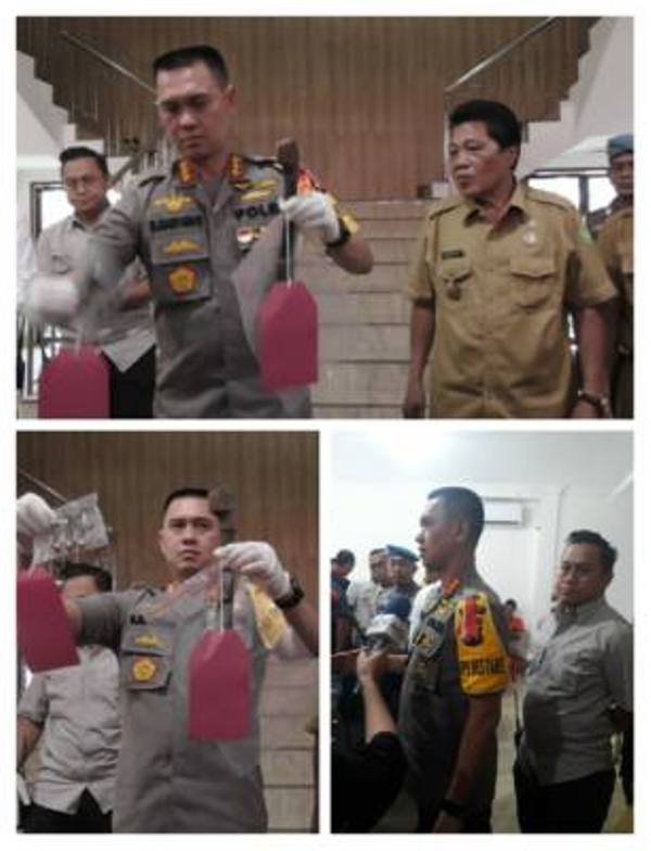 Polrestabes Medan Pulangkan 580 Siswa Terlibat Aksi Demo di DPRD Sumut , 4 Siswa Terindikasi Narkoba, 1 Siswa Direhab