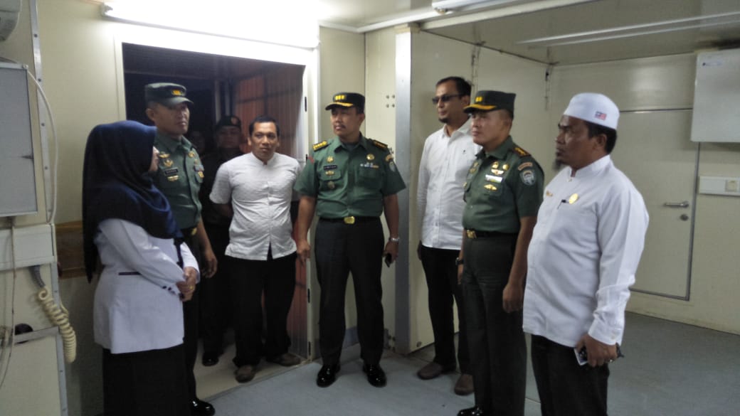 Kesdam IM Akan Fungsikan Kembali RS Kontainer Boangkejeren