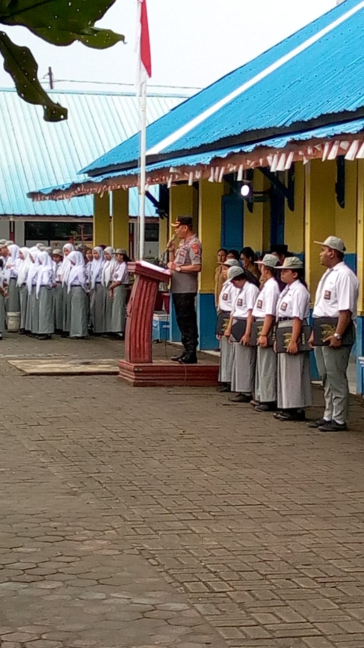 Police Go to School, Kapolsek Pancur Batu Irup di SMAN 1 Pancur Batu