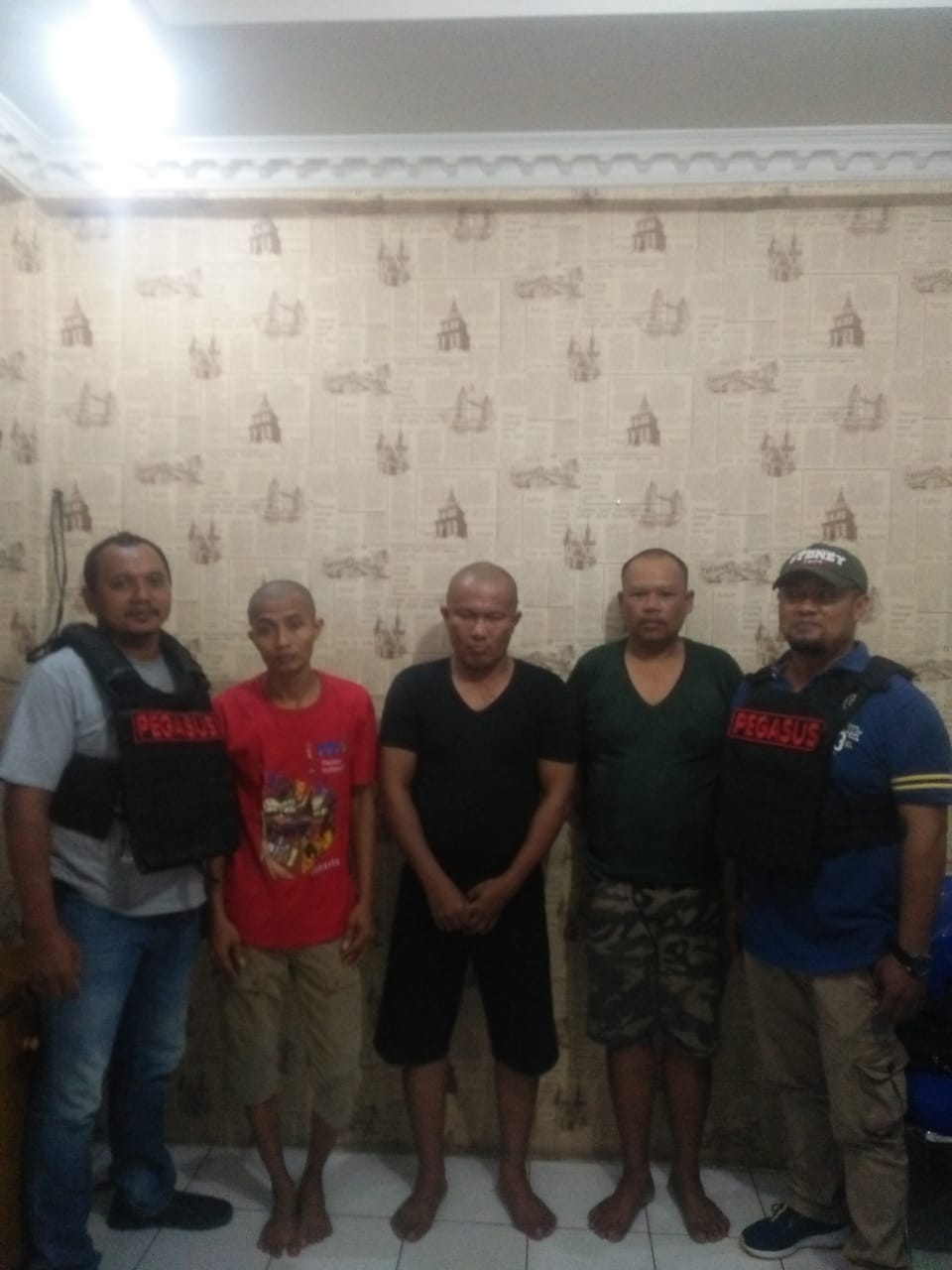 Pegasus Patumbak Ringkus 3 Pelaku Penyalah Gunaan Narkoba