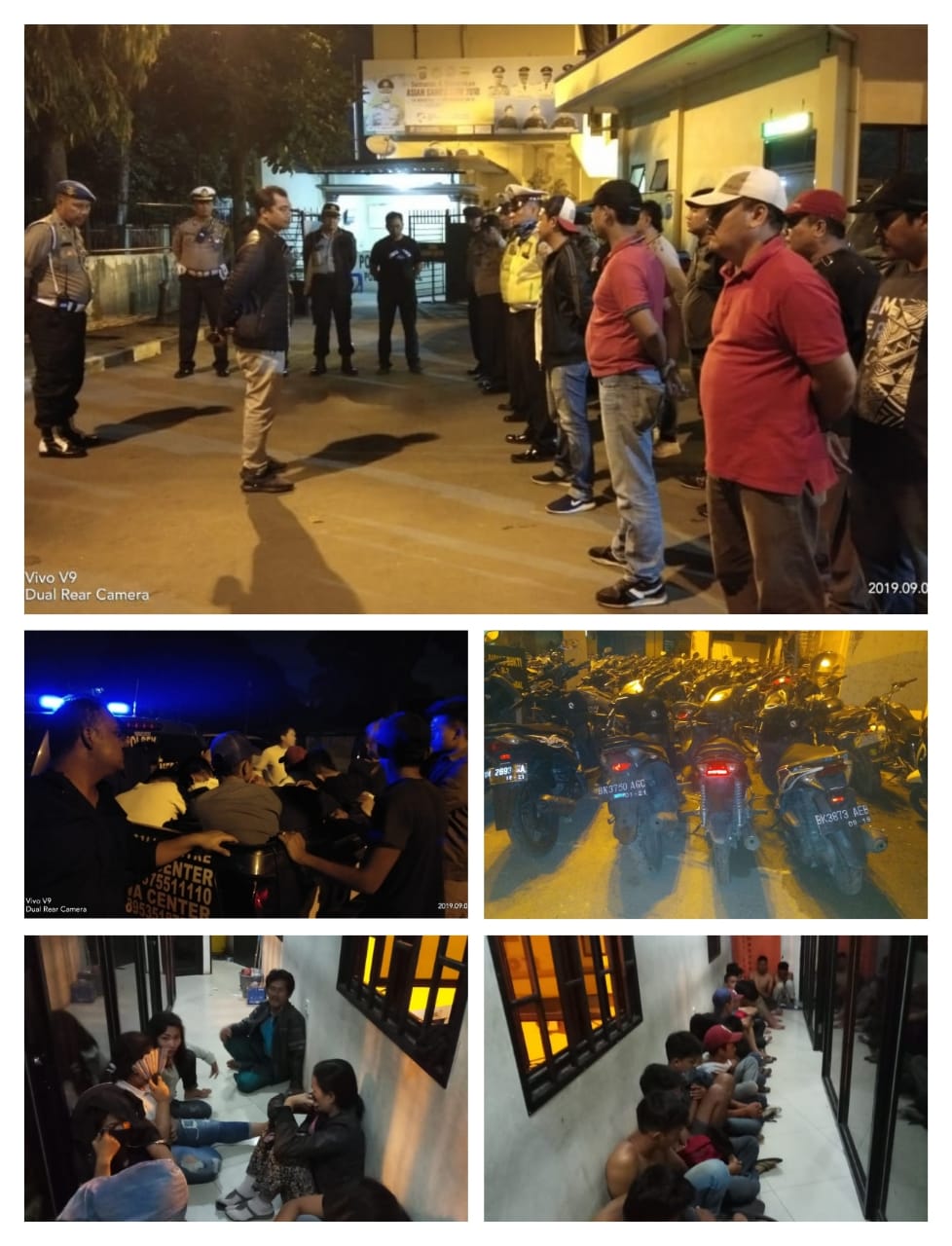 Seser Jalanan dan Cafe Tak Berijin, 18 Anggota Gemot, 14 Orang Pria dan Wanita Dewasa Diamankan