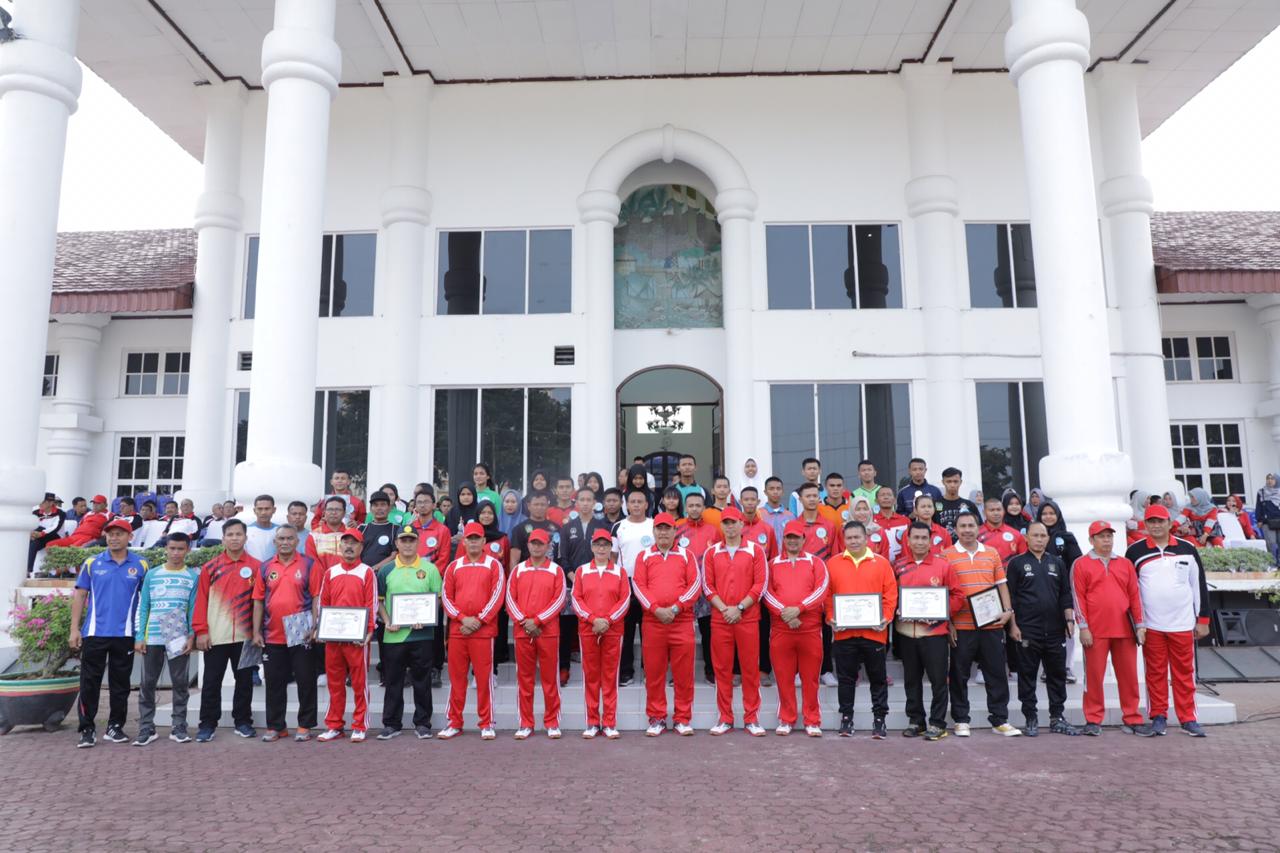 Pemkab Gelar Upacara Peringatan Haornas XXXVI Dihadiri Forkopimda Asahan