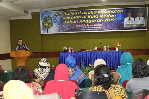 Pemko Medan Gelar Revitalisasi UKS
