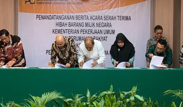 Pemko Medan Terima Hibah 3 BMN Infrastrktur Jalan Dari Kemen-PUPR