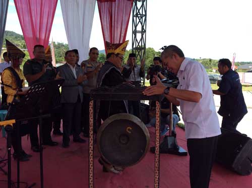 Sekda Pukul Gong, Pesta Budaya Oang-Oang 2019 Dibuka