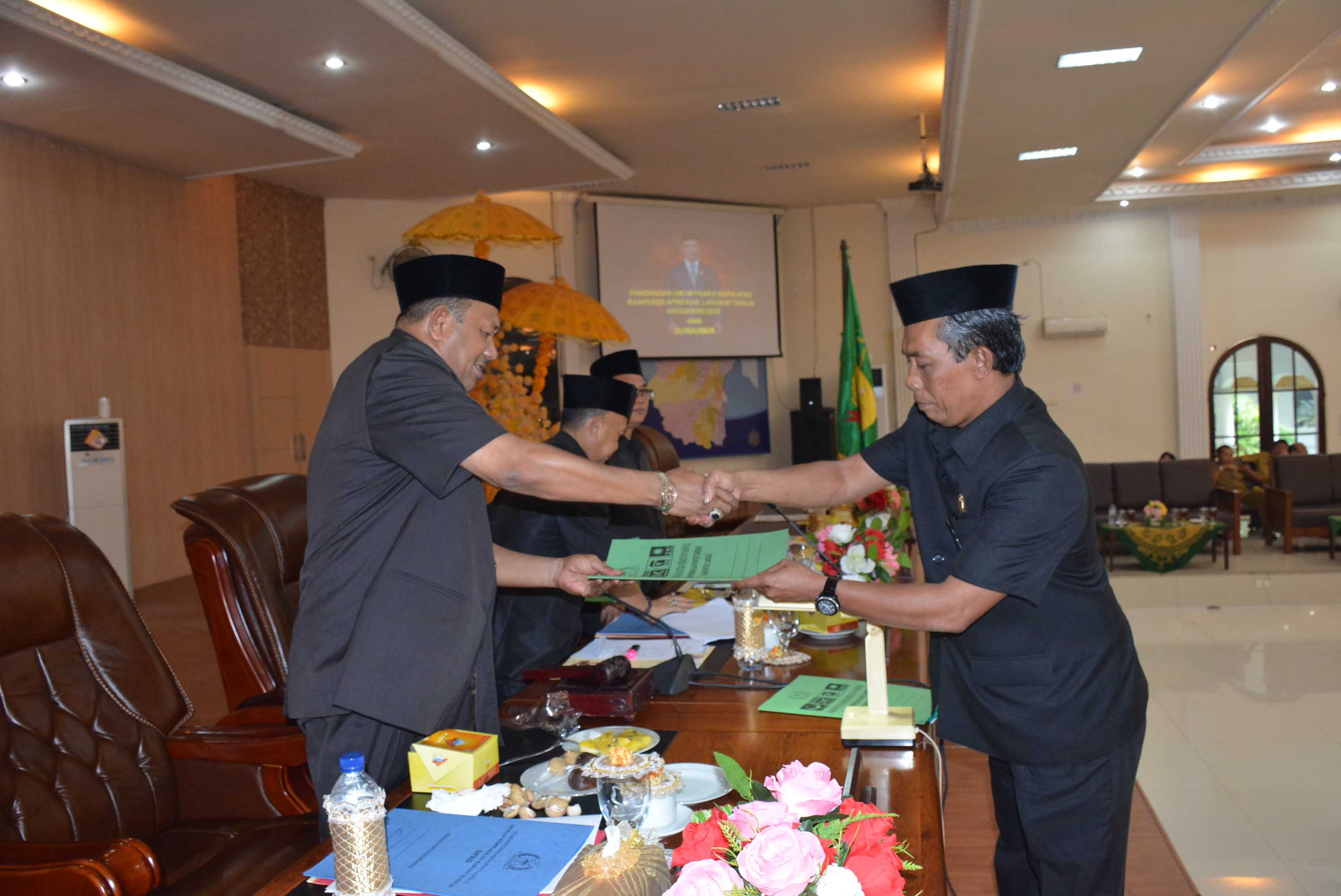 Rapat Paripurna Ranperda Langkat TA 2020,   Bupati: Total R APBD 2020 Rp.1,9 Trilyun