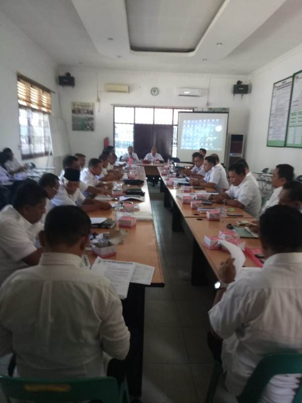Dinas PMD Gelar Rapat Pilkades Serentak Tahun 2019 di Asahan