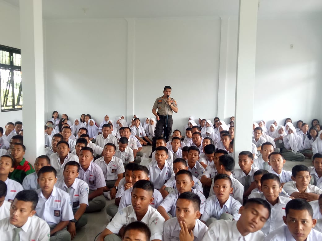 Agar Tidak Terjerat, Ratusan Siswa SMKN 1 Dolok Masihul Diajak Mengenali Narkoba