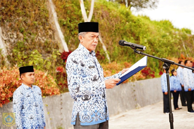 Sekda Pakpak Bharat Pimpin Upacara Hari Kesadaran Nasional