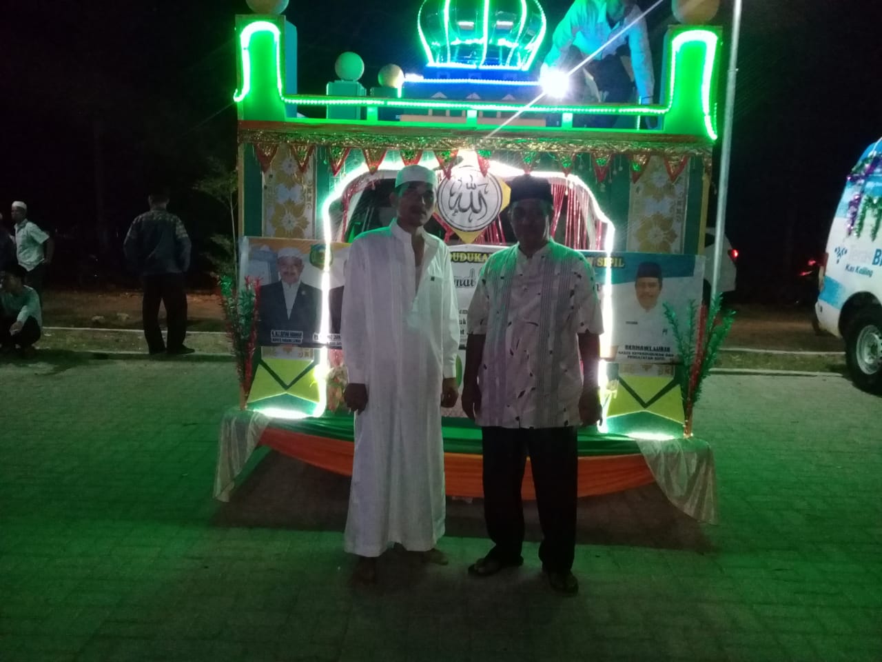 Peringatan Tahun Baru Islam 1 Muharram 1441 H, Disdukcapil Palas Raih Juara 3 mobil Hias Tingkat OPD