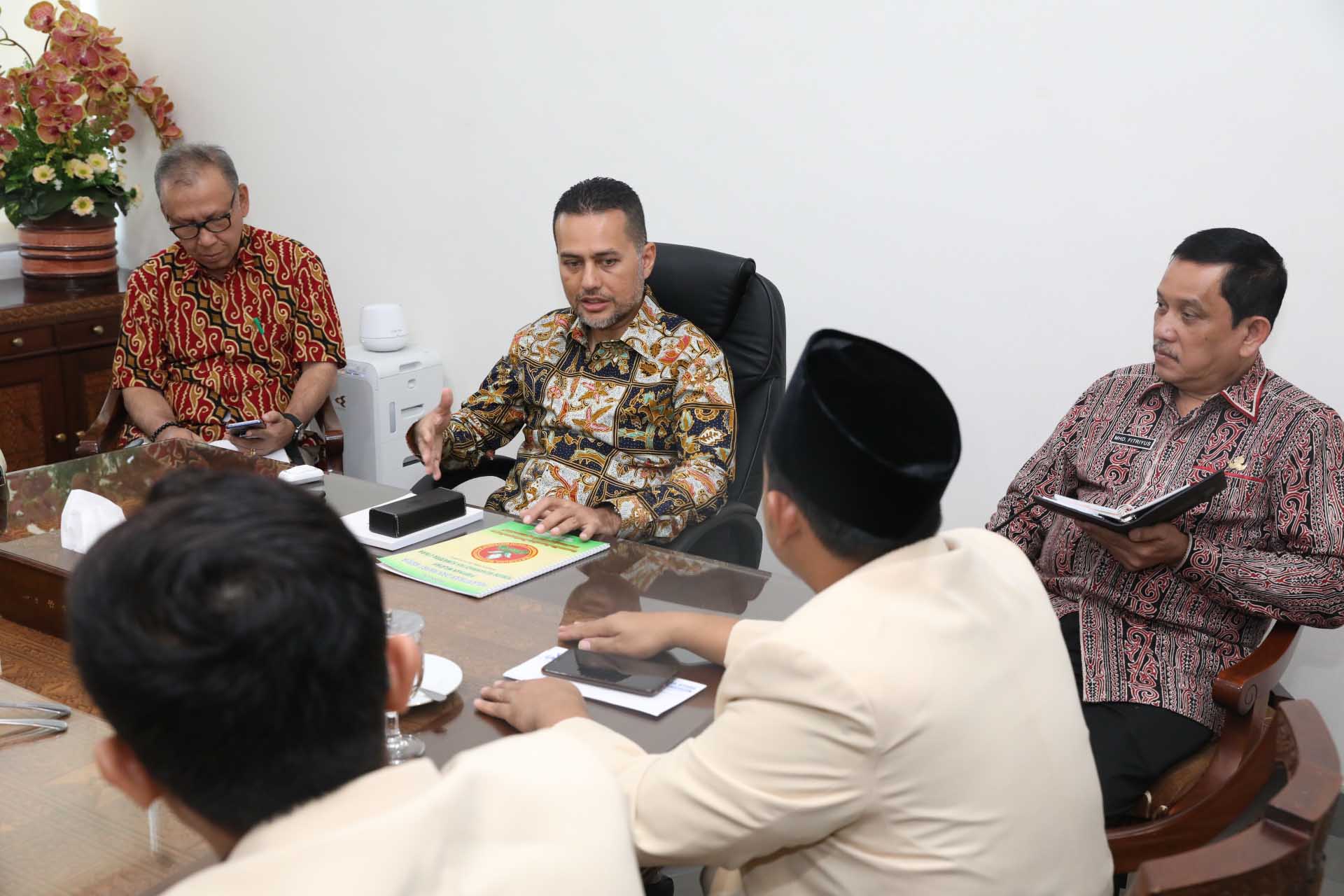 Terima Pengurus Pemuda Muhammadiyah,  Musa Rajekshah : Ayo Ikut Bantu Bangun Sumut