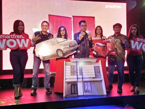 Ikutan Undian WOW Smartfren Setiap Bulan Dapat Rumah, Mobil, Motor dan Hadiah Lainnya