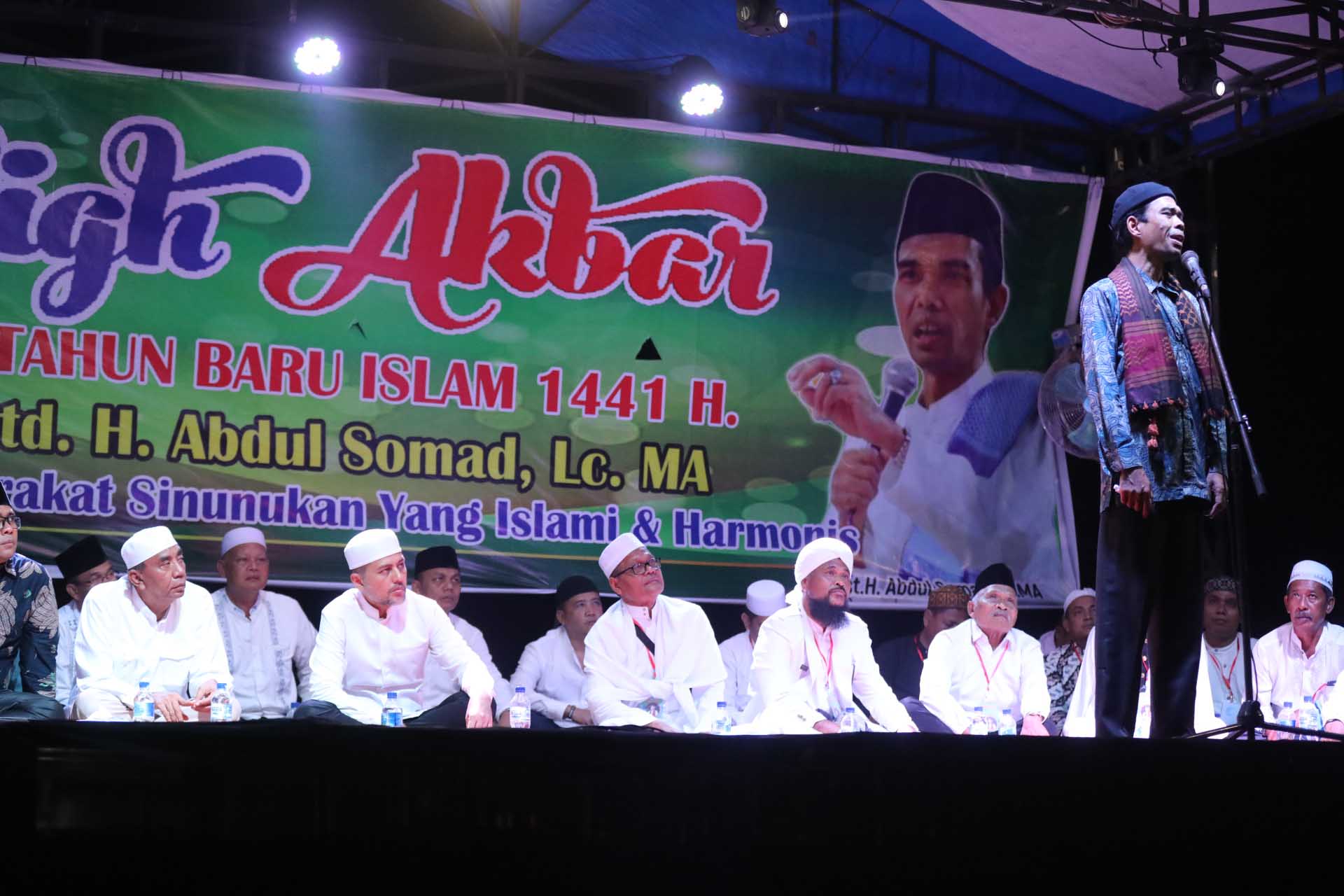 Wagub Serukan Jaga Kekompakan, Tabligh Akbar di Sinunukan