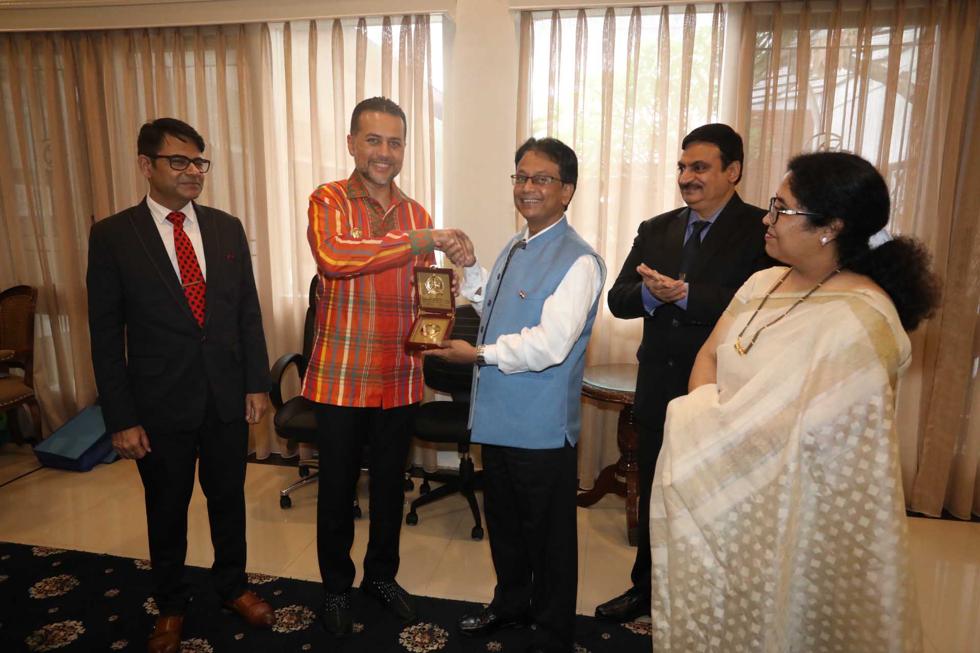 Terima Delegasi Bisnis India,  Wagub Tawarkan Pengembangan Ternak Kerbau