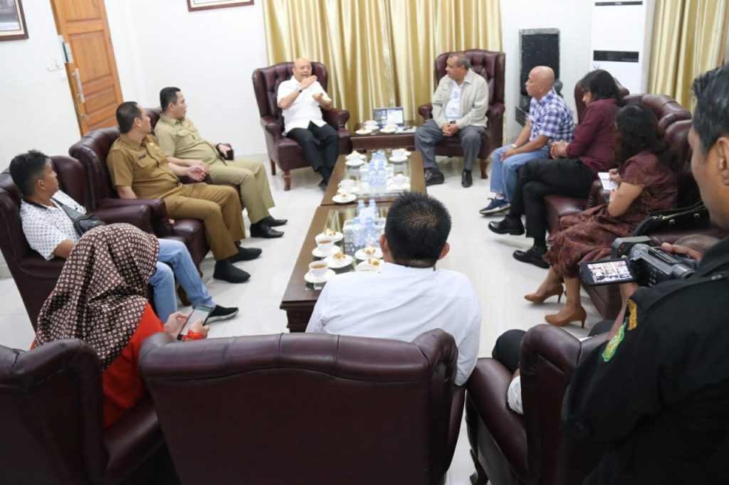 PWI Siap Dukung Pemko Medan Sosialisasikan & Wujudkan Program Pembangunan