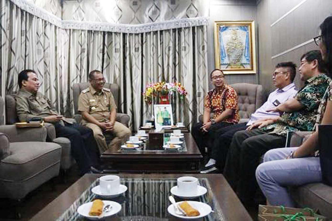 Walikota Medan Terima Audiensi dari Yayasan Tanoto