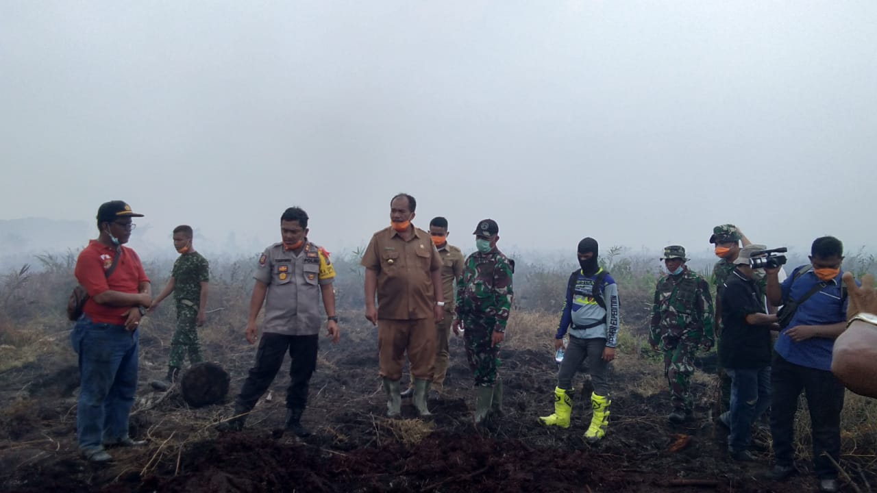Pemkab dan Polres Asahan Gelar Apel Pasukan Penanggunglanggan Karhutla