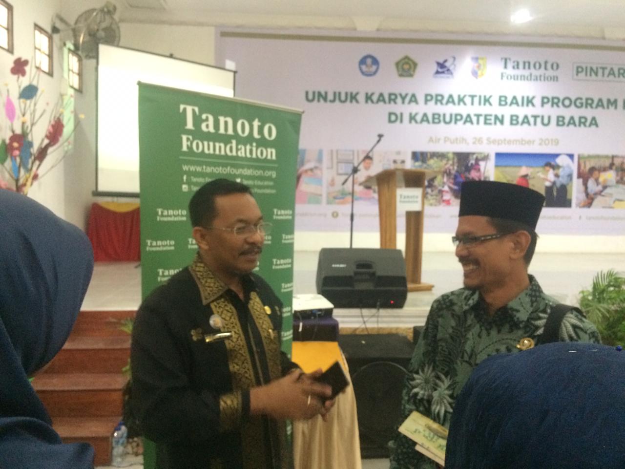 Plt Kadisdik Ilyas : Disdik Batubara- DPRD Tindaklanjuti Dukung Program PINTAR Tanoto Foundation