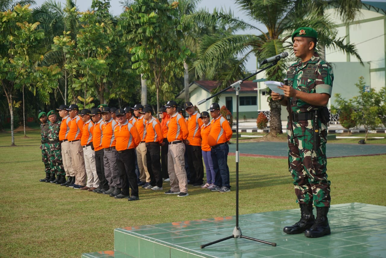 Letkol Inf Agustatius Sitepu Menutup Latihan Birawa Komando