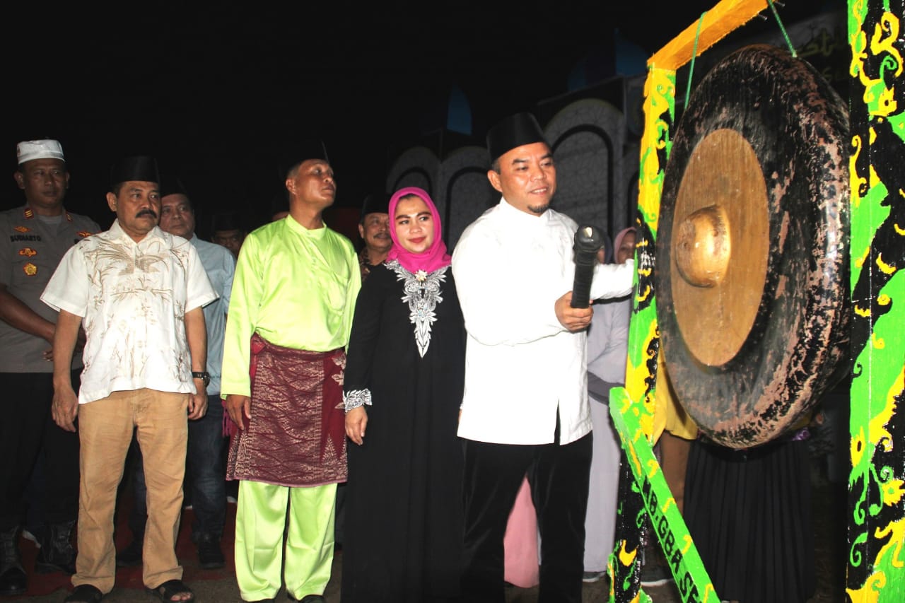 Bupati Labuhanbatu Buka MTQ dan Festival Nasyid Ke-III Tingkat Desa Sei Sanggul