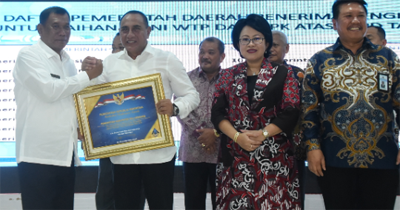 Kabupaten Deli Serdang Mendapatkan Penghargaan Dari Kementerian Keuangan