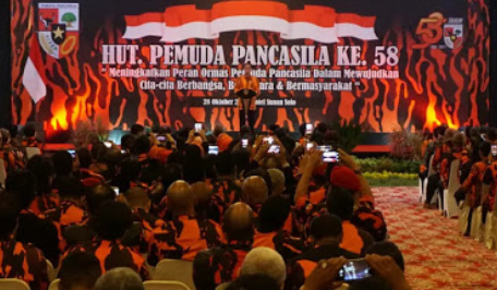 Presiden Jokowi Hadiri Pembukaan Mubes X Pemuda Pancasila, Japto : Pemuda Pancasila Kebanggan Indonesia