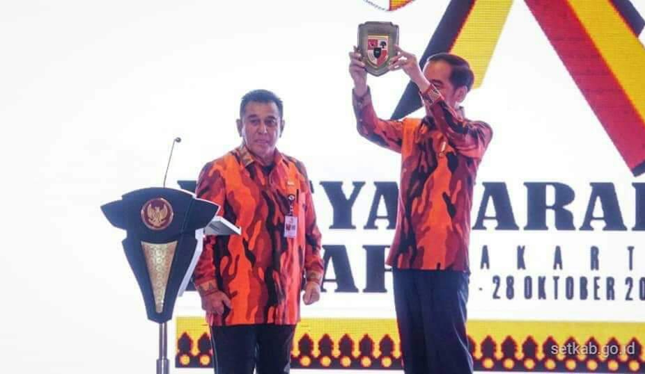 Resmikan Mubes X Pemuda Pancasila, Presiden Jokowi: Terus Jaga Pancasila